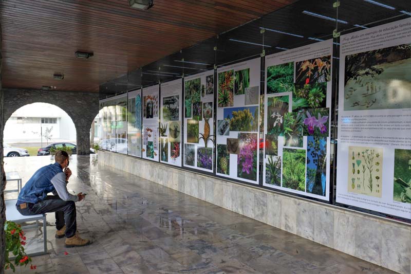 Ausstellung an der Präfektur
